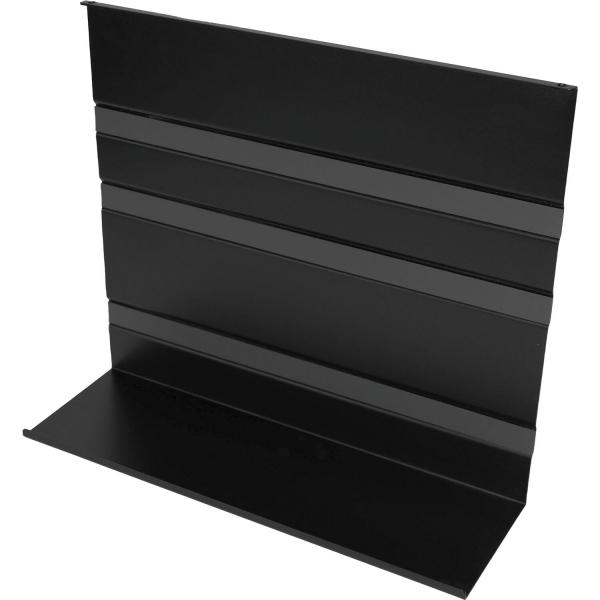 Universalablage schwarz_Hoehe_300_mm_Nischensystem_Linero_MosaiQ_